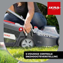 IKRA Bosch 36 V accu-grasmaaier IB-LM 33 voor gazons tot circa 250 m² – exclusief accu en oplader — thumbnail 5
