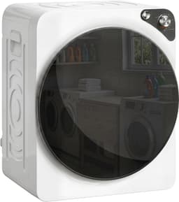 Sogiol® Mini Wasdroger 5 kg, 5 programma's - 1000 W - tot 60℃ -timer - roestvrijstalen trommel - voor thuisgebruik - wit — thumbnail 1