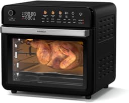 Heteluchtfriteuse - Olievrije Frituur - Gezond Koken - 19 Kookprogramma's - 34 Liter - Zwart — thumbnail 1