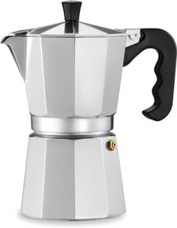 Ploutos® Percolator - Geschikt voor Inductie - Bialetti - Zilver - 12cm x 18cm x 22cm — thumbnail 1