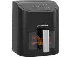 Heteluchtfriteuse - Airfryer Frituurpan - Gezond Koken - Bovenste Display - 52 Liter - Zwart