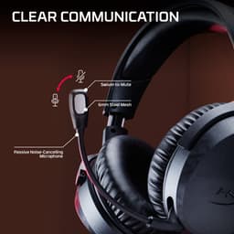 HyperX Cloud Stinger 3 Gaming Headset - Noise cancelling - Verstelbare Hoofdband - PlayStation & PC — thumbnail 3