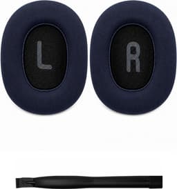 Set Oorkussens voor JBL Koptelefoon - Tune 770NC Oorkussen - Tune 770 / Tune 760NC / T760NC / Tune 760BTNC / Tune 750BTNC / Tune 750BT / Tune 720BT / Tune 720 - Kunstleer met Traagschuim - Blauw — thumbnail 1