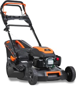 Benzine Grasmaaier - Loopmaaier Zelfrijdend - Gazon Onderhoud - Flexibele Aandrijving - 51cm Maaibreedte - Zwart — thumbnail 2