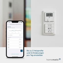 Draadloze wandthermostaat met luchtvochtigheidssensor - slimme accessoire voor Radiatorthermostaten en vloerverwarmingsregelaars - werkt met Alexa — thumbnail 3