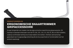 Snaartrimmer Ergonomisch Handvat - Antislip Grip - Geschikt voor FS 130/131/110/111/90/91/89/200 - Eenvoudig te Installeren - Lichtgewicht Aluminium - Grasmaaier — thumbnail 5