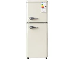 Koelkast 112 liter compact dubbeldeks koel vrieskast voor thuis keuken kantoor gebruik