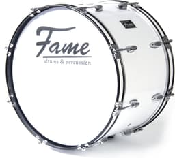 Fame Marching basDrum 18"x12", met Tragegordel & Beater - Marching bass drum — thumbnail 1