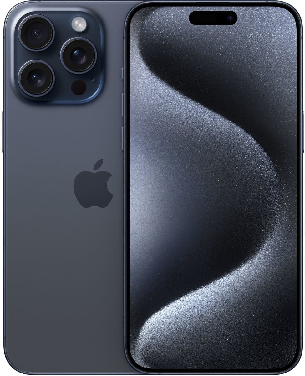 Apple iPhone 15 Pro Max - 256GB - Blauw Titanium — afbeelding 1
