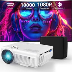 Equivera Mini Beamer - Draagbare Beamer - Beamer - Mini Beamer Projector - Projector - Mini Projector — thumbnail 2