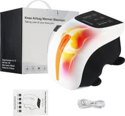 Kniemassageapparaat met Warmte en Vibratie voor Knie- en Gewrichtspijnverlichting — thumbnail 1