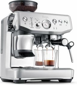 Sage the Barista Impress Sea Salt SES876SST - White Pistonmachine — thumbnail 4