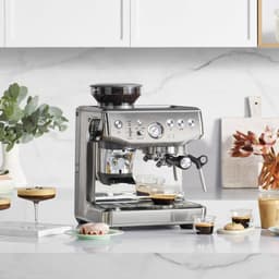 Sage the Barista Impress Sea Salt SES876SST - White Pistonmachine — thumbnail 3