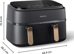 Philips Rapid Air Serie 3000 NA352/00 - Airfryer - Dubbele Mand - 9 Liter — thumbnail 4