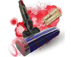 Maxorado Premium Turboborstel geschikt voor Dyson V12 Slim / Absolute – vloerzuigmond met zachte Roller