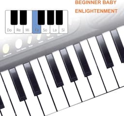 OodBlue Piano Keyboard - 37 Toetsen - Draagbaar & Multifunctioneel - Voor Kinderen — thumbnail 2