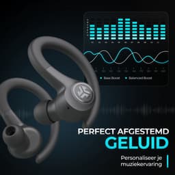 JLAB Go Sport+ In-ear Draadloze sport-oordopjes Zwart — thumbnail 5