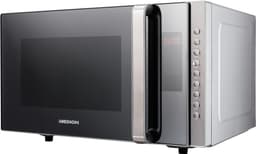 MEDION vrijstaande, 3-in-1 magnetron met grill- en heteluchtfunctie, 800 watt vermogen, 1200 watt bovengrill/heteluchtvermogen, 23L, MD17495, zilver — thumbnail 2