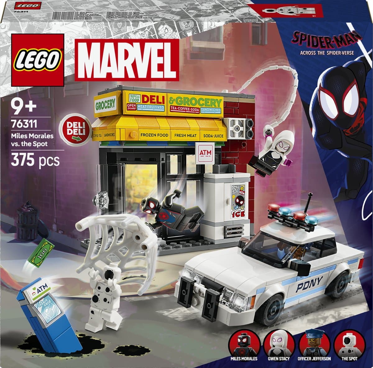 LEGO Marvel Super Heroes - Spider-Verse: Miles Morales vs. de Spot Constructiespeelgoed — afbeelding 1