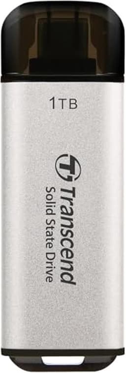 Externe SSD - Draagbare Opslag - Bestanden Overzetten - Hoge Snelheid - 1 TB - Zilver — thumbnail 2