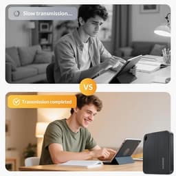 Externe SSD - Snelle Opslag - Bestanden Overzetten - Hoge Snelheid - 128GB - Zwart — thumbnail 5