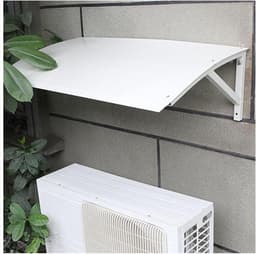 Air Conditioner Cover Patio Door Window Awning Canopy, Outdoor AC Units Awning Canopy UV Rain Snow Protection Cover, Air Conditioning Sunshade Cover Air Conditioner Protector, Heat Pump Unit C — thumbnail 1