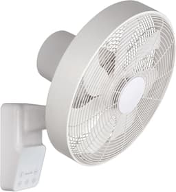 Wandventilator - Muurventilator Eco - Ruimte Koelen - Met Afstandsbediening - 5 Snelheden - Wit — thumbnail 1