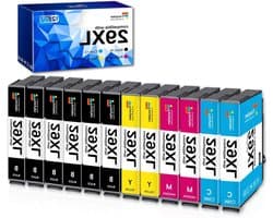 Inktcartridges Multipack - Vervangende Cartridges - Documenten Printen - Hoog Rendement - 12 Stuks - Meerdere Kleuren