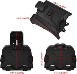 Tablet houder voor elektronische apparaten met geïntegreerde opbergdoos voor CAN AM Maverick X3, stevig en multifunctioneel ontwerp, perfect voor onderweg — thumbnail 3