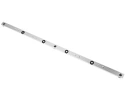 Aluminium Rail en Mitre Rod voor Tafelzaag - Precisie Slider, Zaaggeleider en Meetstaaf 650mm
