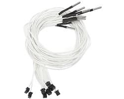 3D-printer thermistor - Temperatuursensor Hitte sensor - 3D-printen - Snelle vervanging - 15 stuks - Roestvrij staal