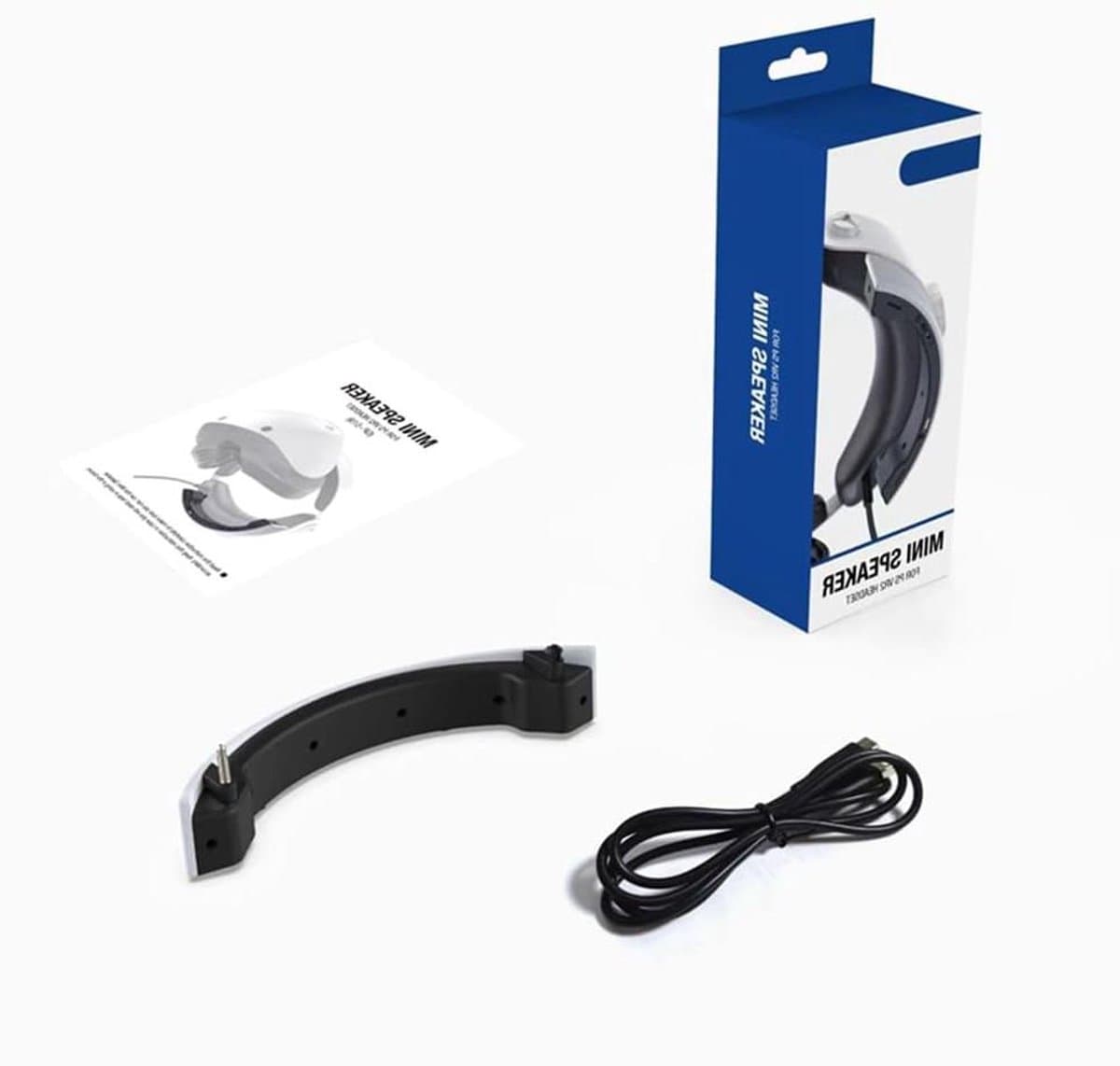 Audio Versterker - Stereo Externe Versterker - PSVR2 Geluid Verbeteren - Type-C Laden - 13.5 x 2 cm - Zwart — afbeelding 1