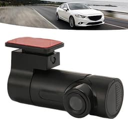 FHD 1080P Dash Cam, 360 graden draaibare fietsrecord met nachtzicht voor auto's, vrachtwagens, SUV's — thumbnail 5