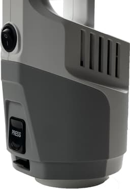 RUX® Steelstofzuiger met snoer - Steelstofzuiger - Stofzuiger - Wit/Zwart - ‎113cm x 26cm x 12cm — thumbnail 4