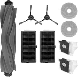 stofzuiger met zak - Accessoireset - geschikt voor Dreame - L10s Ultra Gen 2/L10s Pro - 1x rolborstel - 2 x stofzak - 2 x dweildoek - 2x zijborstels - 2 x filters - 9stuks — thumbnail 2