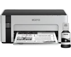 Inkjetprinter Zwartwit - Kantoorprinter Monochroom - Documenten Printen - Hoge Paginaopbrengst - 6000 Pagina's - Zwart