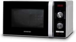 Magnetron Oven - Compacte Keuken Hulp - Snel Eten Opwarmen - Keramische Binnenkant - 20 Liter Inhoud - Wit — thumbnail 1