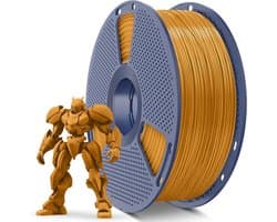 ABS Filament - 3D Printmateriaal - Functionele Onderdelen Printen - Hoge Temperatuurbestendigheid - 1.75 mm 1 kg - Goud