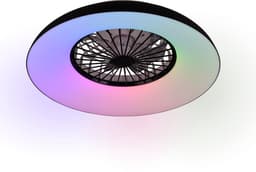 Fantiluxe - Espen - Plafondventilator met verlichting - Zwart - Ø60cm - Afstandsbediening - Met lamp - Plafond ventilator - Slaapkamer — thumbnail 2