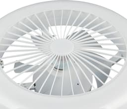 Fantiluxe - Mette - Plafondventilator met verlichting - Wit - Ø45cm - Afstandsbediening - Met lamp - Plafond ventilator - Slaapkamer — thumbnail 3