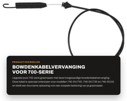 Dailygoods- Grasmaaier Bowdenkabelvervanging - Duurzaam - Eenvoudige Installatie - Compatibel met 746-04173D/E - Betrouwbare keuze - Verbeterde prestaties - Maaiersnoer — thumbnail 5