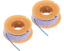 Grasmaaier Spoellijn - Trimmer Spoelen - Gazon Onderhoud - Duurzaam Nylon - 2 Stuks - Blauw