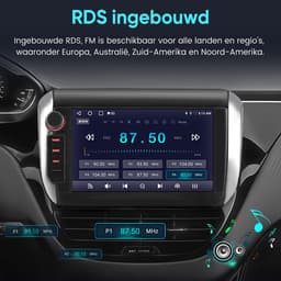 Hexinex Autoradio - Geschikt Voor Peugeot 208/2008 2011 t/m 2019 - 2+64GB Carplay FM — thumbnail 5