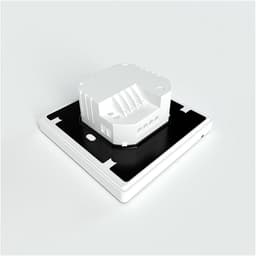 Slimme Wifi Thermostaat - Verwarming Regelaar - Comfort Thuis - Ultradun Ingebouwd Paneel - 86mm Montage - Wit — thumbnail 5