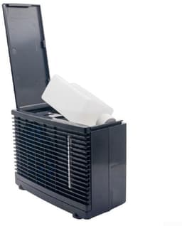 Dailygoody - Draagbare Luchtkoeler - Koelventilator met Water-IJs Airconditioning - Zwart - Ideaal voor Thuis en Auto - Gezonde Luchtcirculatie - — thumbnail 3