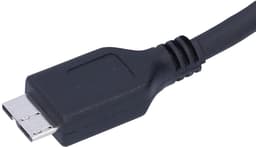 Voedingskabel Harde Schijf - Y-Type Kabel Data - Externe Schijf Koppelen - Dubbele Stroom en Data - 0.5 meter - Zwart — thumbnail 3