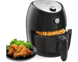 Heteluchtfriteuse - Airfryer - Gezond Frituren - Snelle Bereiding - 35 Liter - Zwart