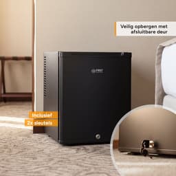 TZS First Austria Mini koelkast - Minibar - 30 liter - Vrijstaand - Volledig stil 22dB - Zwart — thumbnail 12