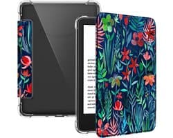 Kindle Basic Hoes - E-reader Cover - Bescherming E-reader - Auto Sleep Wake - 6 inch - Transparant
