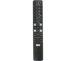 Vervang Afstandsbediening - Universele Afstandsbediening TV - Televisie Bediening - Brede Compatibiliteit - 15 x 4.5 x 1 cm - Zwart